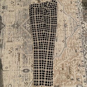 Black and White Checkered Pants